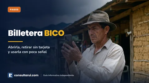 Billetera BICO 2026: Abrirla, Retirar sin Tarjeta y Usarla sin Buena Señal