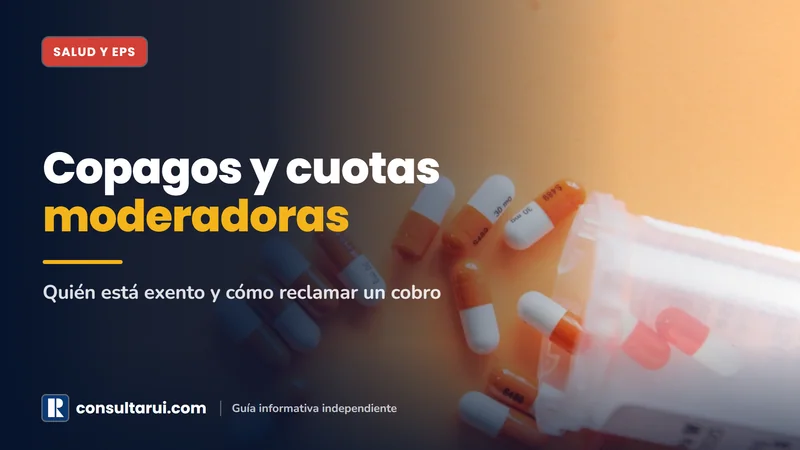 Copagos y Cuotas Moderadoras: Quién Está Exento y Cómo Reclamar un Cobro