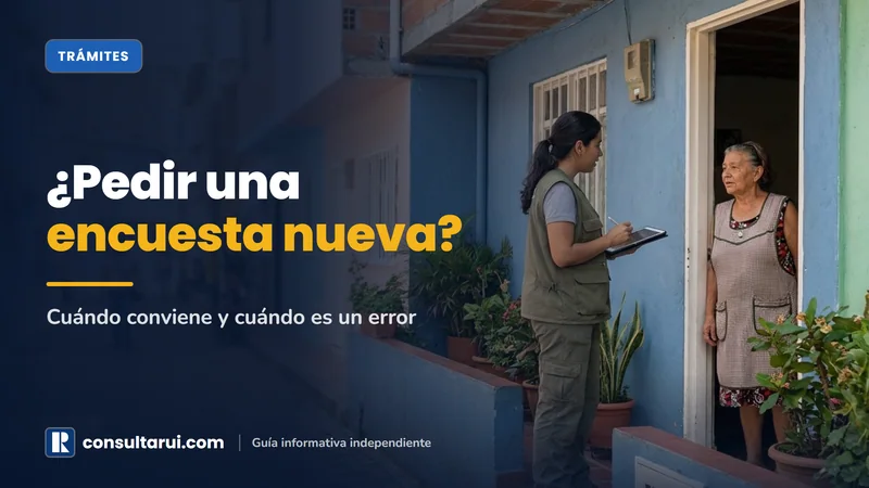 Encuesta Nueva del Sisbén 2026: Cuándo Pedirla y Cuándo es un Error