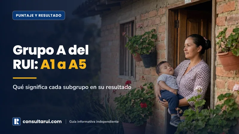 Grupo A del RUI: Qué Significa A1, A2, A3, A4 y A5 en su Resultado