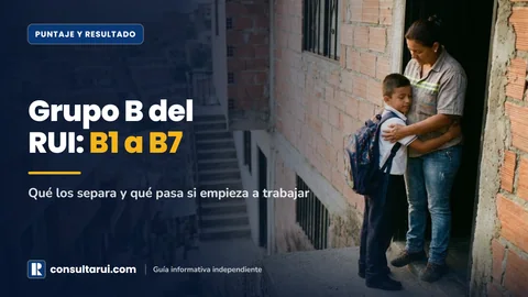 Grupo B del RUI: Qué Separa B1 de B7 y Qué Pasa si Empieza a Trabajar